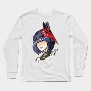 Sketchy Kujou Sara Long Sleeve T-Shirt